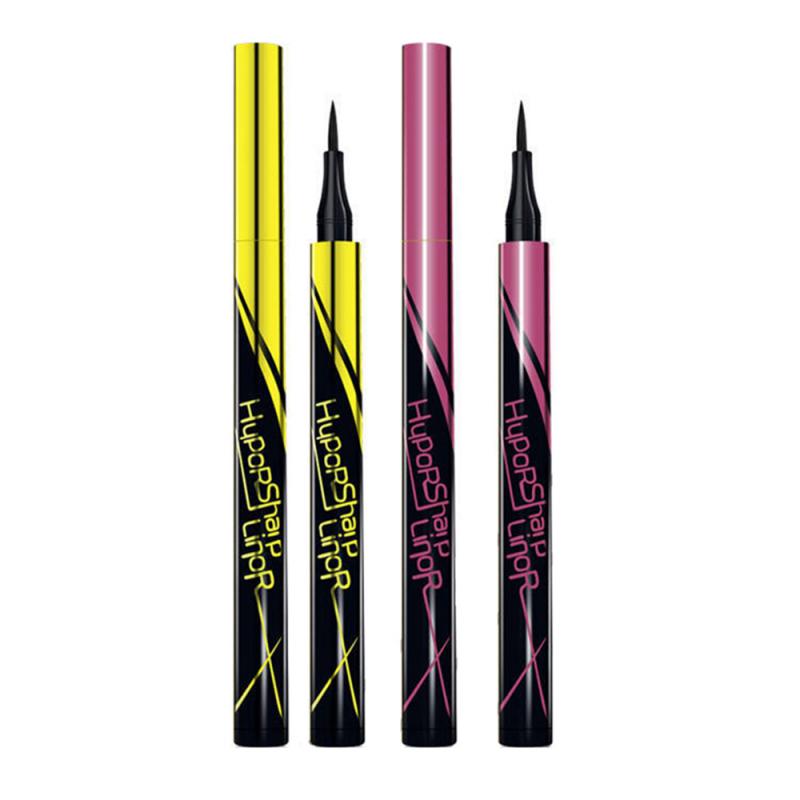 Professional Black Eyeliner Small Gold Pen
