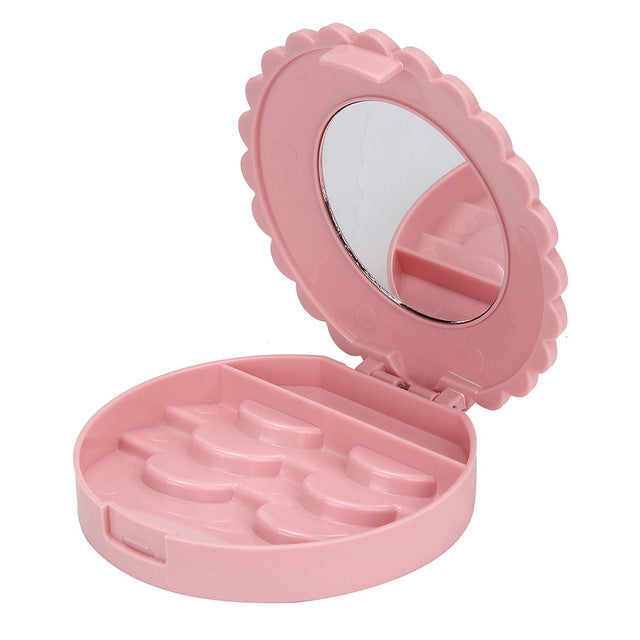 Acrylic Cute Bow False Eyelash Storage Case