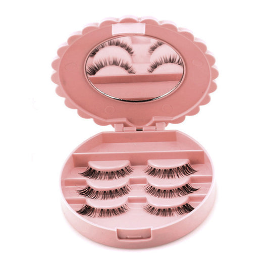 Acrylic Cute Bow False Eyelash Storage Case