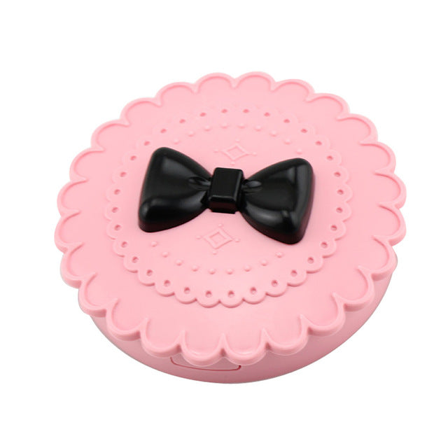 Acrylic Cute Bow False Eyelash Storage Case