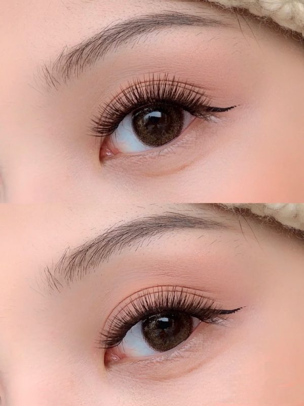 MLEN Brown Fairy Style Soft Magnetic Eyelash Extensions