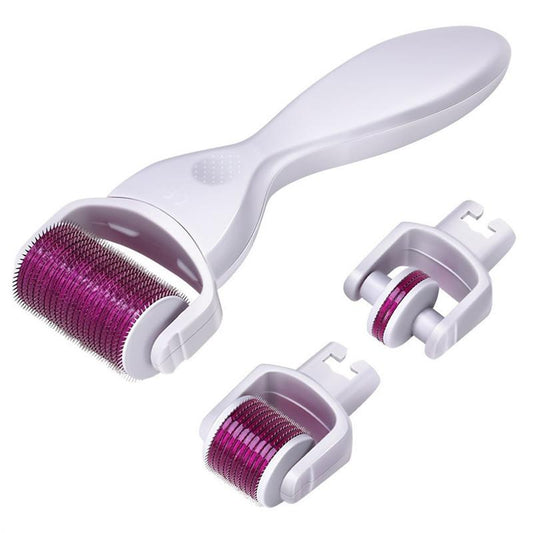 3 in 1 Skincare Micro Needle Roller 0.5mm/1.0mm/1.5mm